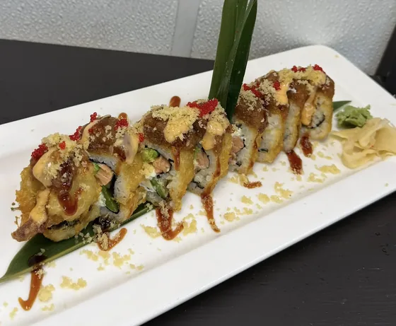 Sushi cut and arranged to order